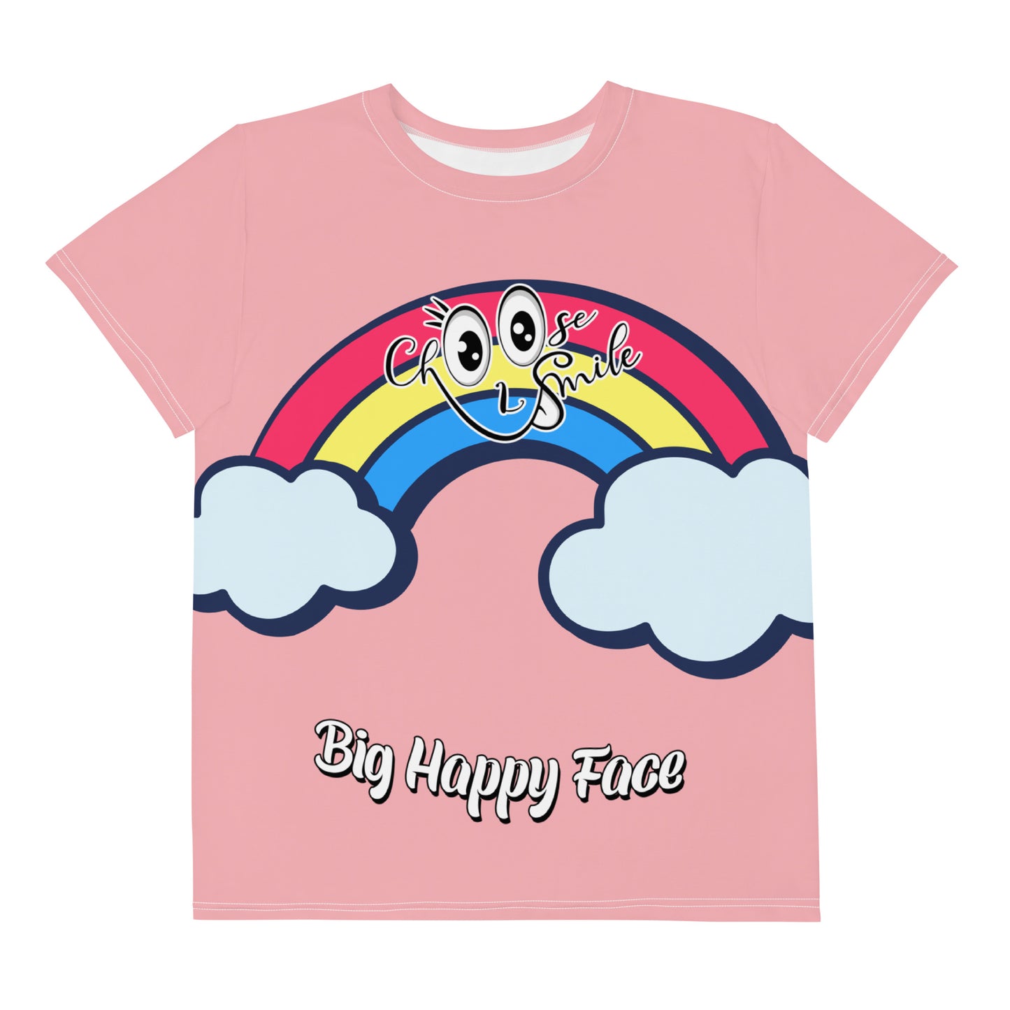 Youth Smile in Rainbow Tee