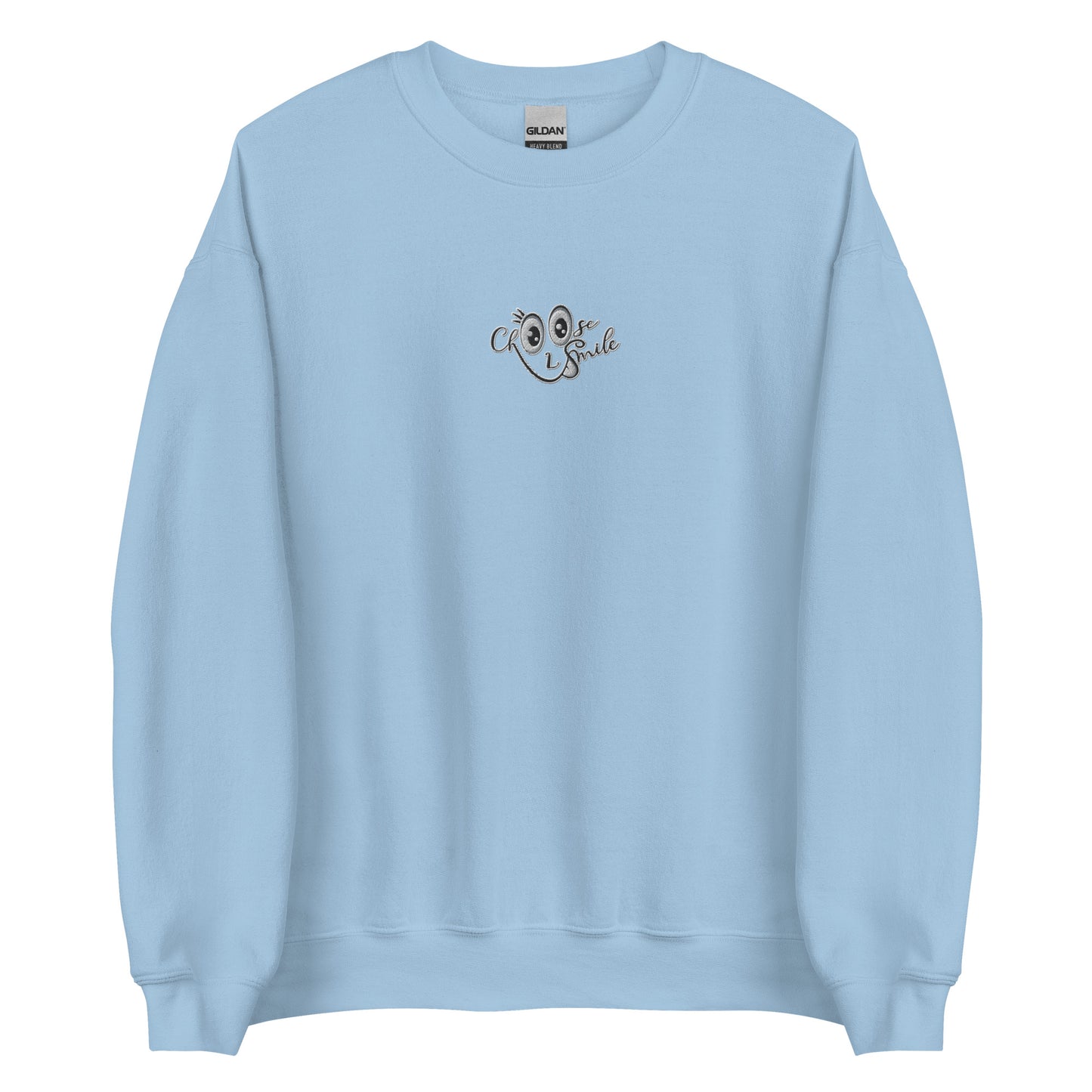 Choose2Smile Embroidered  Sweatshirt