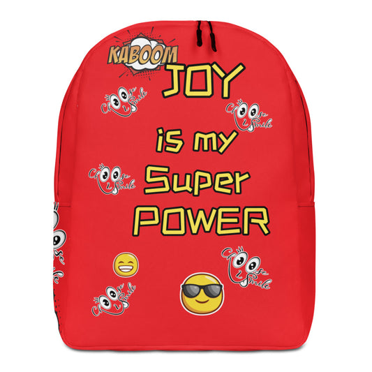 Joy is my Super Power Backpack