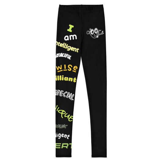 Youth Di-lig-ANT affirmations leggings