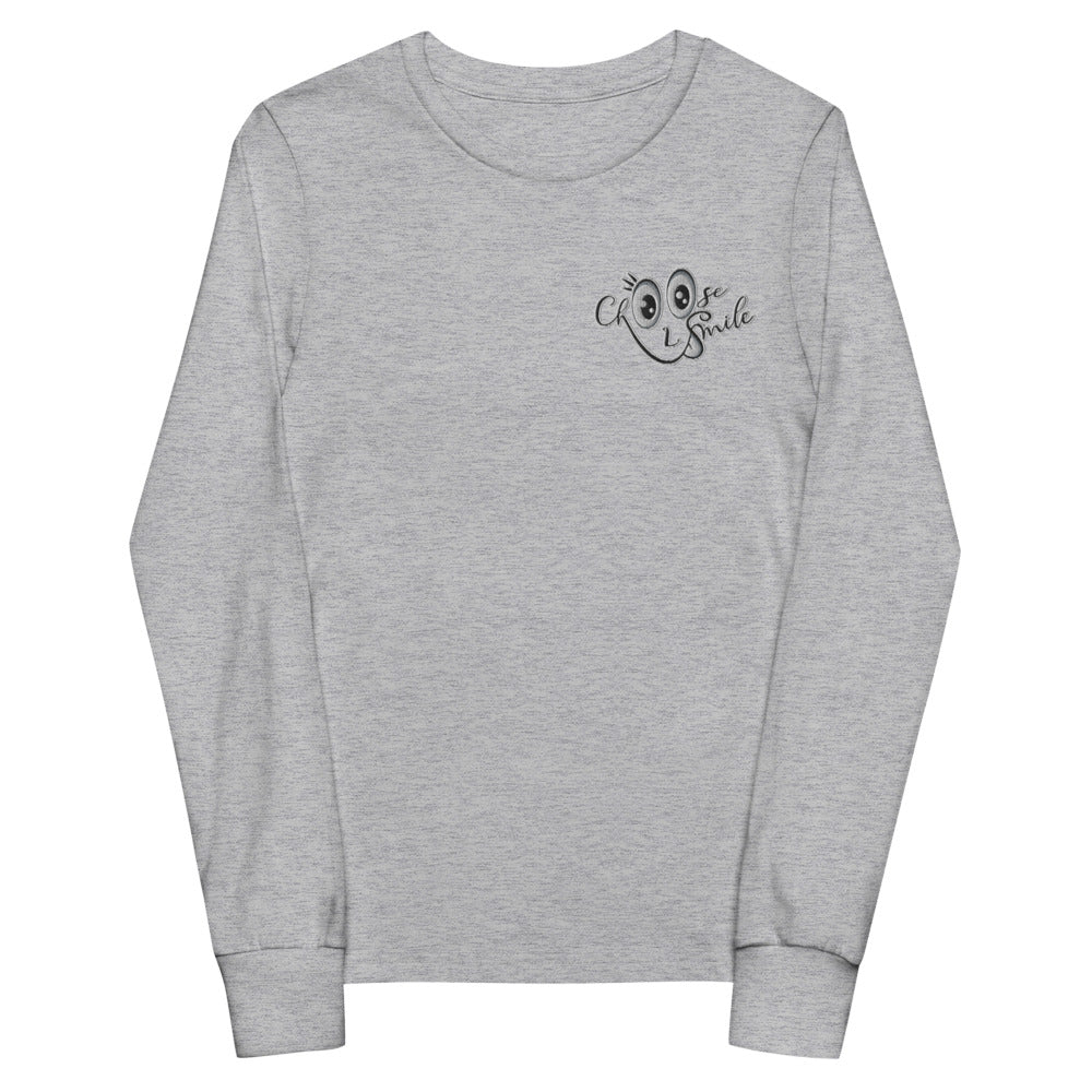 Embroidery Youth long sleeve tee