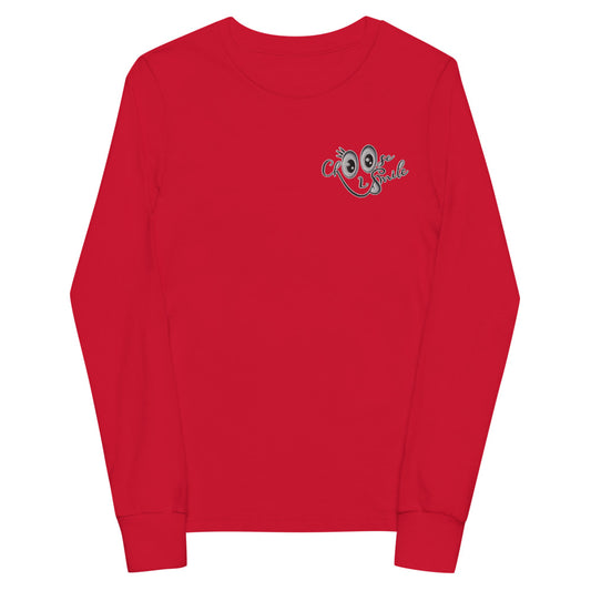 Embroidery Youth long sleeve tee